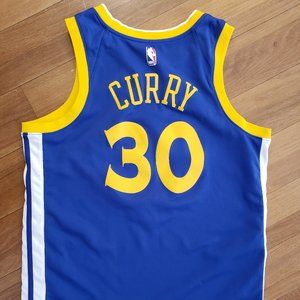 Nike Dri-Fit Official NBA Swingman Steph Curry Golden State Jersey, size L